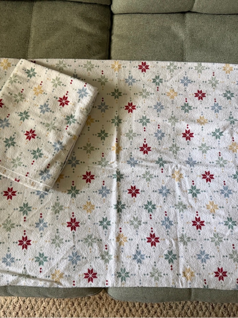 Holiday Flannel Pillowcase Set